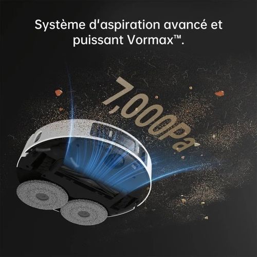 Aspirateur Robot Laveur Dreame L20 Ultra- Autnomie 260 Min - Puissance 7 000 Pa