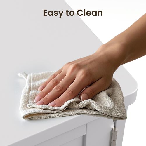 Meuble Sous Lavabo Salle De Bain Rangement Sur Pied 2 Portes 3 Étages Étagères 90 X 30 X 60 Cm