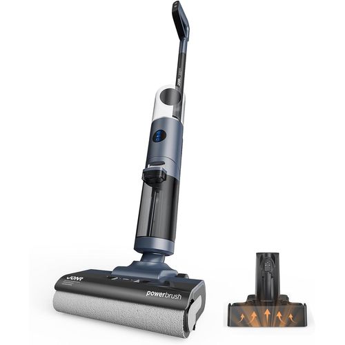 ED12 Pro Aspirateur Laveur Sans Fil 3 en 1,Aspirateur Sec et Humide,40 Minutes