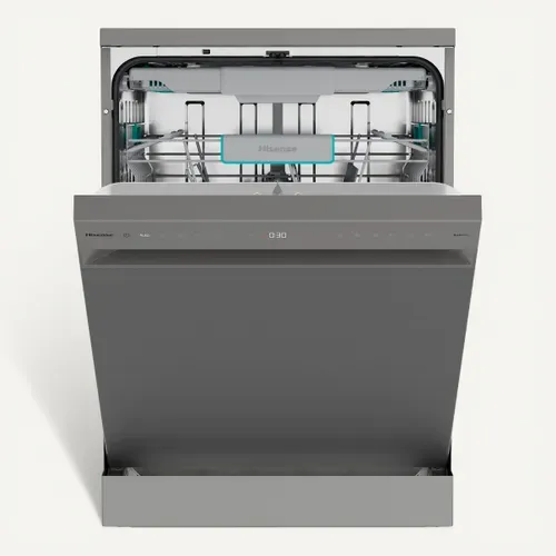 Lave vaisselle pose libre HISENSE HS663B90X 16 couverts vue de face