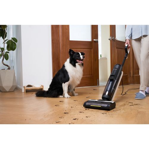 Aspirateur balai laveur TINECO TIFLO5STEAMN vue de profil