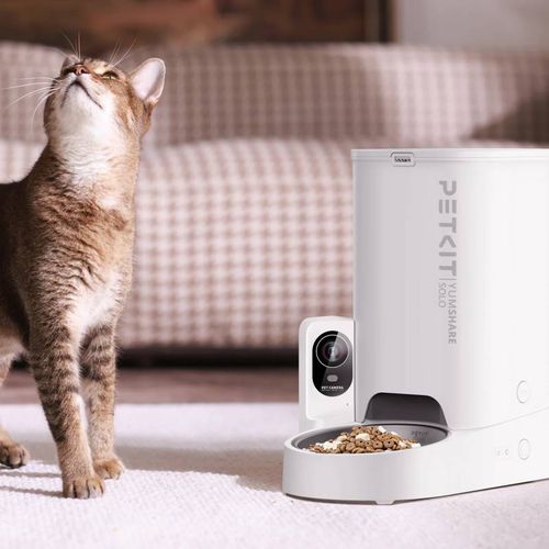 Yumshare Solo Distributeur De Croquettes Automatique Connecté Avec Caméra 3l
