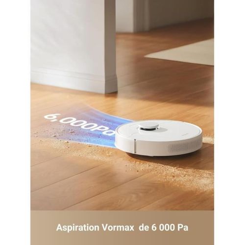 D10 Plus Gen 2 - Robot Aspirateur Laveur Avec Vidange Automatique Poussiere - Navigation Lidar - Pu