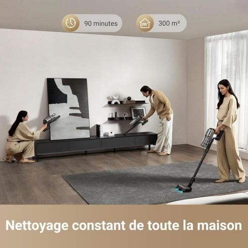 Z30 - Aspirateur Balai Sans Fil - Puissance 310 Aw - Autonomie 90 Min - Technologie De Détection De