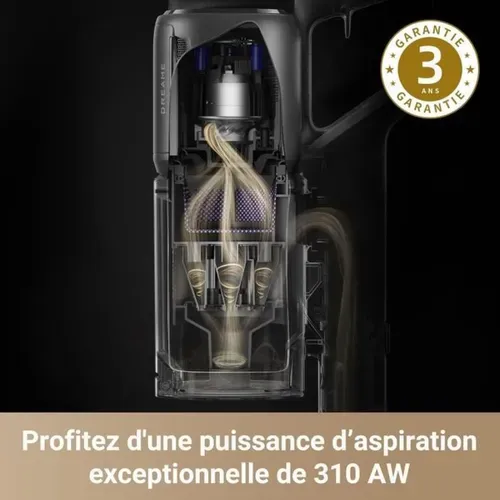 Z30 - Aspirateur Balai Sans Fil - Puissance 310 Aw - Autonomie 90 Min - Technologie De Détection De