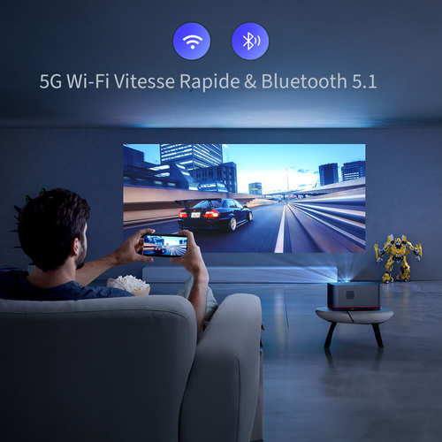 Projecteur Android TV Etoe Whale Pro - Noir