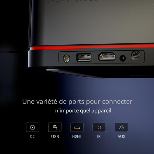 Projecteur Android TV Etoe Whale Pro - Noir