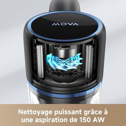S4 Detect - Aspirateur Balai Sans Fil - 150 Aw - Autonomie Maximale De 90 Minutes - Brosse Multisur