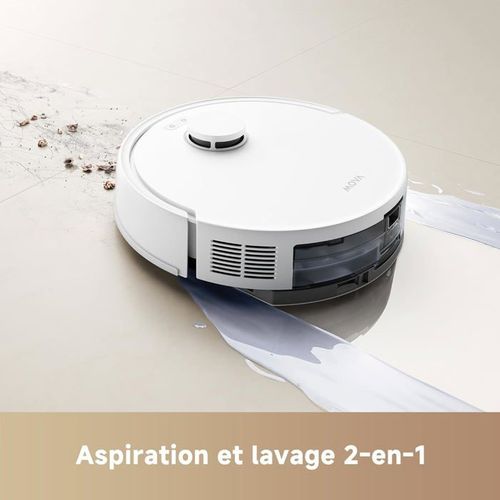 Aspirateur robot E20 PLUS MOVA 245mL - 5000 Pa - Blanc