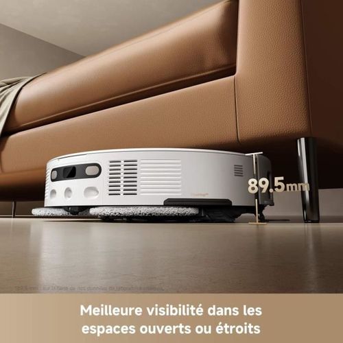 Robot Aspirateur Laveur V50 Ultra Complete -puissance 24 000 Pa - Lavage Thermique Des Sols Avec S