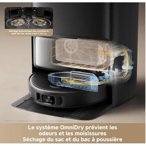 Aspirateur robot MOVA V50 ULTRA COMPLETE NOIR