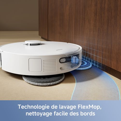 Aspirateur robot laveur MOVA E40 Ultra - 19 000 Pa - LiDAR