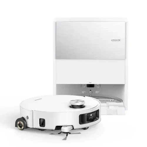 Aspirateur Robot DREAME AQUA10 ROLLER WHITE vue d'ambiance 1