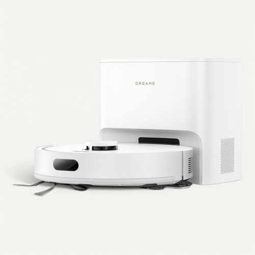 Aspirateur robot laveur DREAME D20 AirPlus 2-en-1 - Blanc vue de face