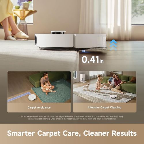 Aspirateur robot laveur DREAME D30 Ultra base multifonction vue d'ambiance 1