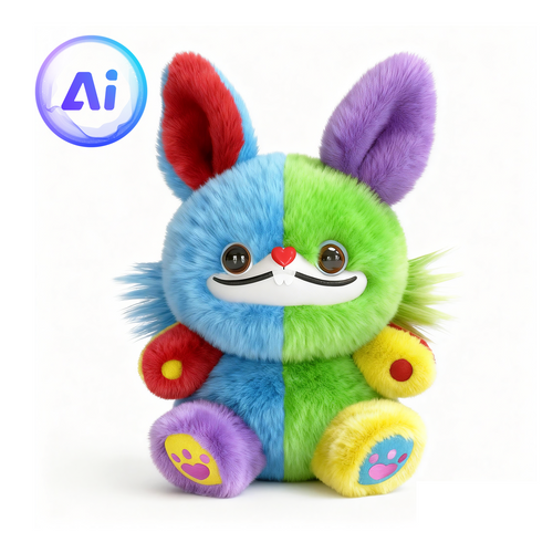 Peluche IA interactive – Jouet multilingue (18+), 300+ contes, contrôle parental, Wi-Fi 2,4 GHz