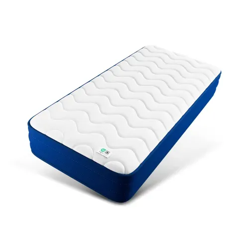Matelas Ressorts Ensachés, 90x200 Cm, 22 Cm, 7 Zones, dureté Moyenne H3
