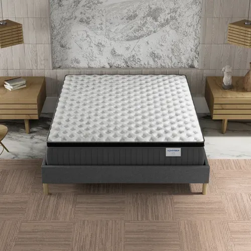 Matelas hybride 180x200 cm ELEKCTRA accueil mémoire de forme épaisseur 30 cm