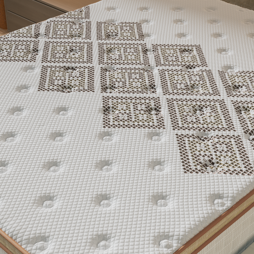 Matelas ressorts ensachés 180x200 cm ERRAKIS accueil mousse épaisseur 28cm