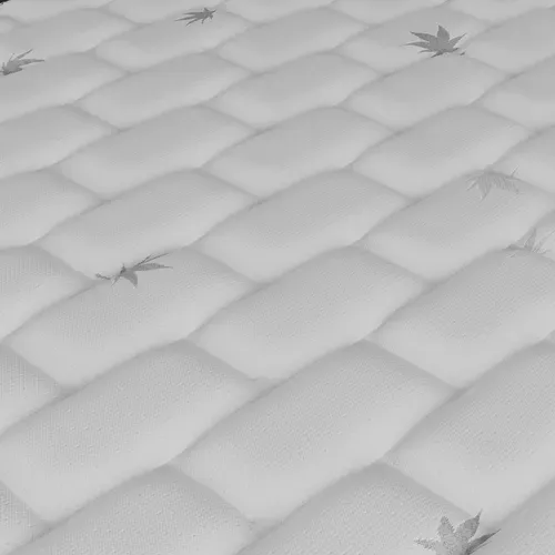 Matelas ressorts ensachés 160x200 cm GALICE - Accueil mémoire de forme épaisseur 25 cm