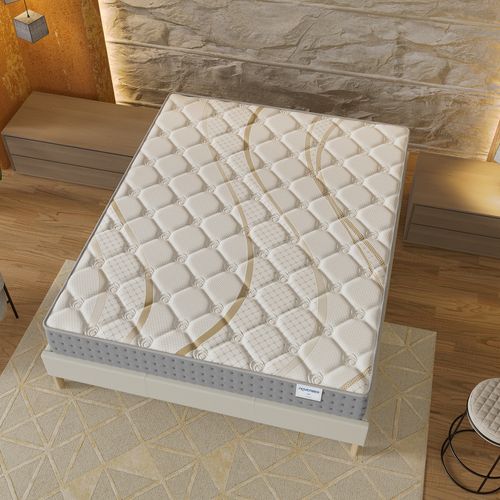 Matelas Ressorts Ensachés 140x190 cm ESSEM Epaisseur 25 cm