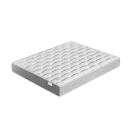 Matelas Ressorts Ensachés 140x190 cm GALICE, Accueil Mémoire De Forme, 25 cm D'épaisseur