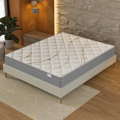 Matelas Ressorts Ensachés 140x200 cm ESSEM Epaisseur 25 cm