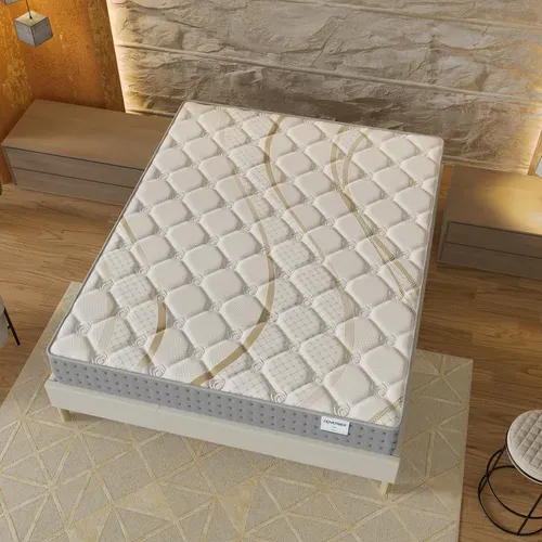 Matelas Ressorts Ensachés 140x200 cm ESSEM Epaisseur 25 cm