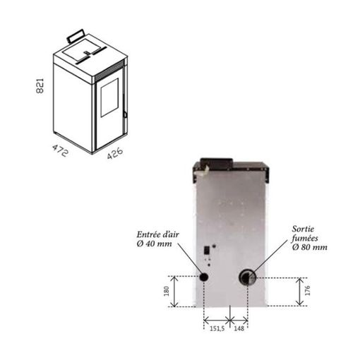 Pack Poêle à Granulés Marina 8 étanche + Kit Conduit Double Flux — free download