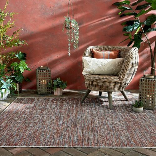 Tapis Intérieur Extérieur Larin En Polypropylène - Multicolore - 120x170 Cm
