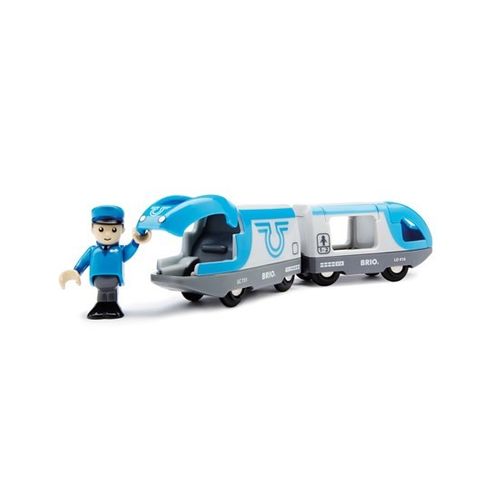 World Train De Voyageurs A Pile Accessoire Circuit De Train En Bois Ravensburger Mixte Des 3 Ans