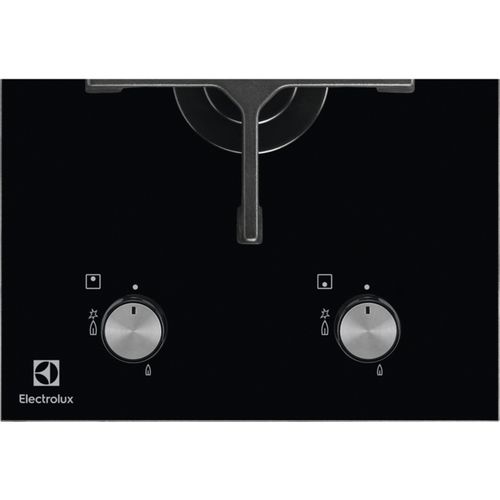 Plaque Gaz Encastrable Egc3322nvk Noir Gaz 2 Foyers