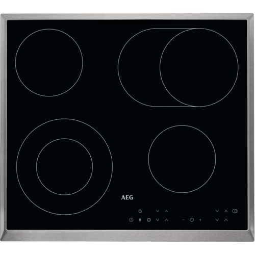 Plaque Vitrocéramique Encastrable Hk634060xb Noir 4 Foyers