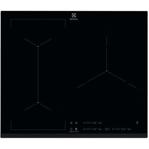 Table De Cuisson à Induction 59cm 3 Feux 7200w Flexinduction Noir Eiv63343