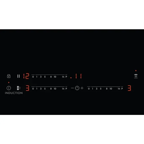 Table induction ELECTROLUX CIV63340BK 3 foyers Noir vue détaillée