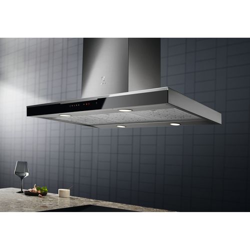 Hotte îlot ELECTROLUX KFIB19X 90 cm vue d'ambiance 1