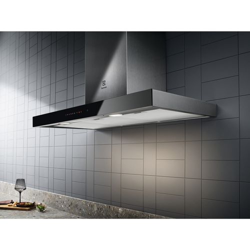 Hotte Décorative Murale 90 cm 68db 720m3/h Inox - Lft769x