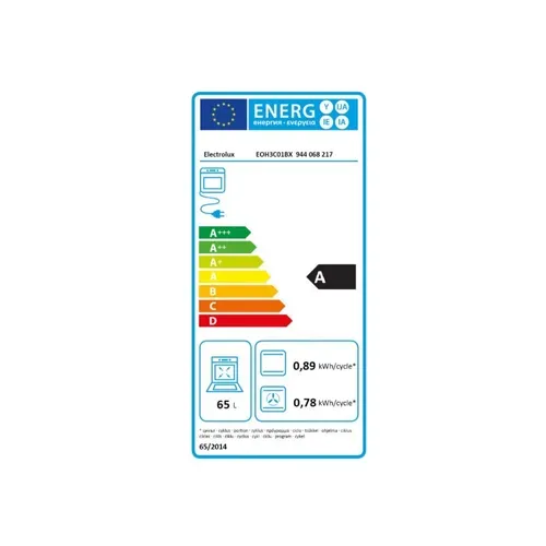 Four Encastrable Multifonction 65l 60cm Catalyse Inox Eoh3c01bx-old