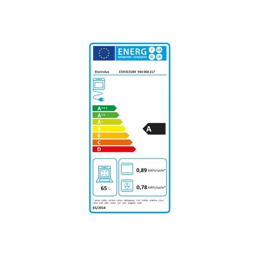 Four Encastrable Multifonction 65l 60cm Catalyse Inox Eoh3c01bx-old