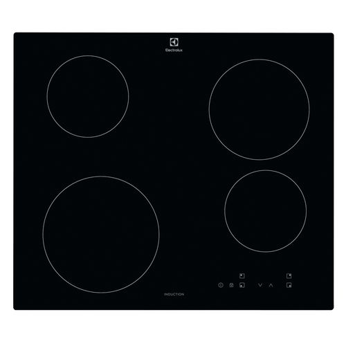 Table induction ELECTROLUX KIB60420CK 60 cm Noir vue de face