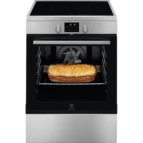 Cuisinière Induction 3 foyers Multifonctions 73l Pyrolyse Inox - Lki64890bx