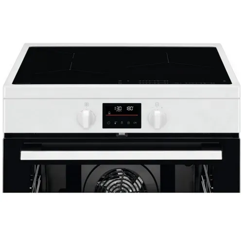 Cuisinière induction 3 foyers Multifonctions 73l Pyrolyse Blanc - Lki64890bw
