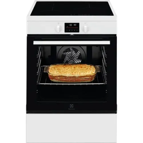 Cuisinière induction 3 foyers Multifonctions 73l Pyrolyse Blanc - Lki64890bw