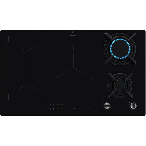 Plaque De Cuisson Mixte 3 foyers induction + 2 foyers gaz - Kdi951723k