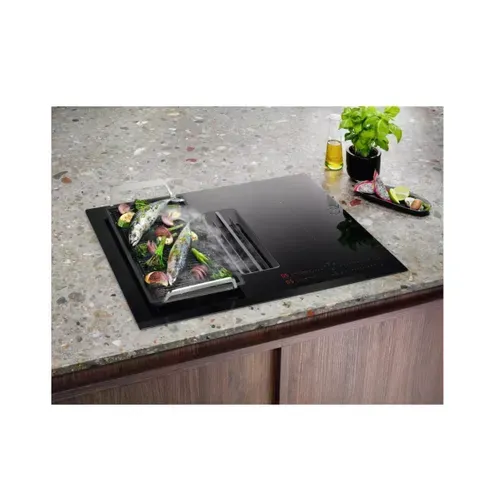 Table induction aspirante ELECTROLUX KCC73443 71 cm