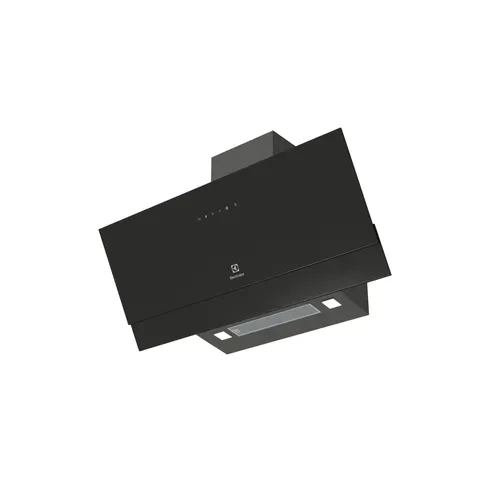 Hotte décorative ELECTROLUX LFV629K 90 cm vue 3/4