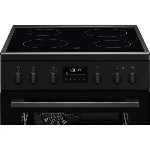 Cuisinière vitrocéramique ELECTROLUX EKR648923K 4 foyers Noir vue détaillée