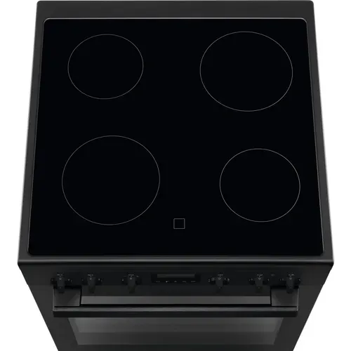 Cuisinière vitrocéramique ELECTROLUX EKR648923K 4 foyers Noir