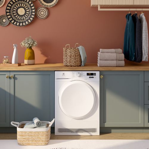 Sèche linge hublot ELECTROLUX EW6HI182PP 8kg