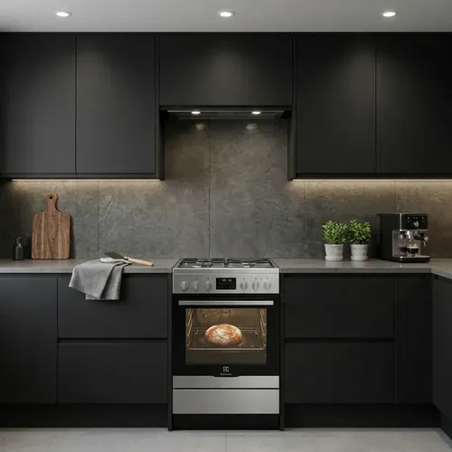 Cuisinière mixte ELECTROLUX EKM668989X 4 foyers Inox